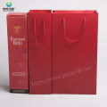 Manufacturer of Wine Take Away Food Paper Gift Bag with Twist Handles